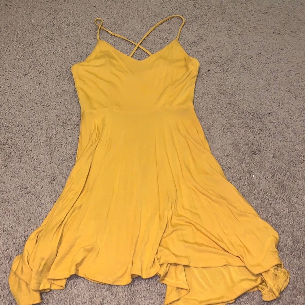 Yellow dress